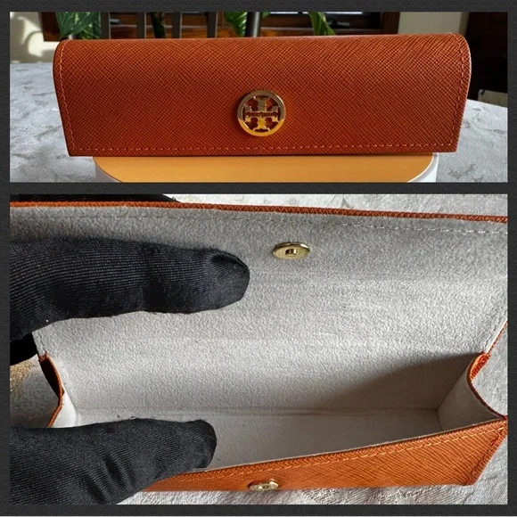 Tory Burch Sunglasses & Case Tortoise Pilot Sunglasses $188 NWT SOLD OUT ONLINE - Picture 10 of 15